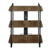 Soporte Maclean de tres estantes MC-978, elegante, Max, soporte para monitor