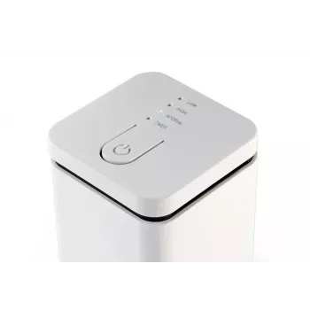 Difusor de aroma Stylies ELARA/WHITE — Difusor por evaporación, para estancias de hasta 25 m², temporizador de 2 h, AC/Batería/USB, 1,3 W, 74×74×100 mm