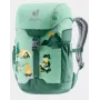 Mochila escolar Deuter SchmusebärL verde polietersulfona PES 254x127x330.2mm