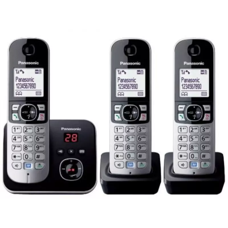 Teléfono DECT Panasonic KX-TG6823GB