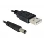Cable de alimentación USB DeLOCK 82197 1 m USB-A conector macho/conector macho