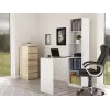 Mesa de ordenador Topeshop R50 BIEL Z BIURKIEM blanca