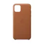 Apple - Funda para móvil - Cuero, aluminio cepillado - Saddle Brown - para iPhone 11 Pro Max (MX0D2ZM/A)