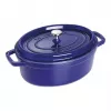 Cocotte de hierro fundido Staub 4,25 L, 29 cm, azul