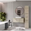 Armario de almacenamiento de baño Topeshop S33 SONOMA roble