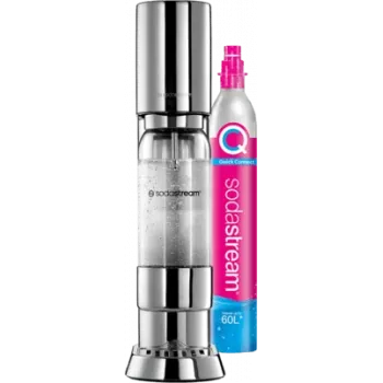 Sodastreamer SodaStream Ensō acero inoxidable plata 114mm ancho 226mm fondo 422mm alto