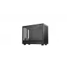 DeepCool CH160 PLUS R-CH160-BKNGM0-G caja compacta para ordenador (SFF), Mini-ITX/Micro-ATX, cristal templado, negra