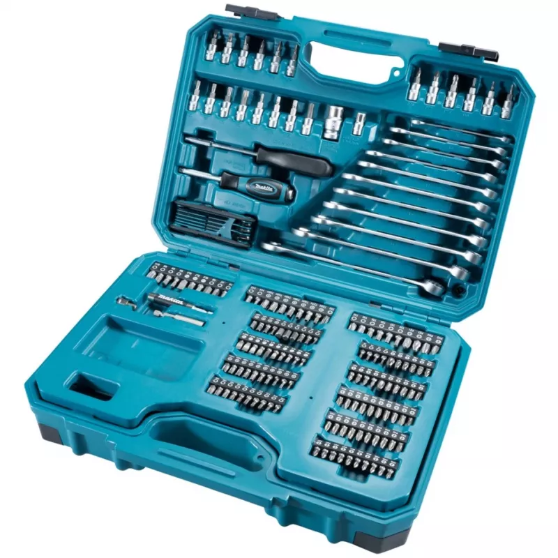 Makita E-10883 Juego de herramientas para mecánico 221 piezas