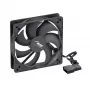 Akyga AW-12A-BK ventilador de carcasa de 120 mm, Molex / 3-Pin, 20 dB, negro
