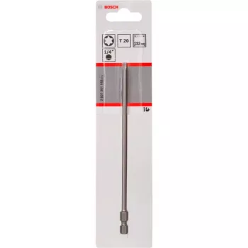 Bosch 2607001668 punta de destornillador Torx T20 extradura, E 6,3, 1 ud.