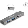 DeLOCK Hub USB 3 puertos delgado DeLOCK USB Type-C 5 Gbps 2 x Type-A