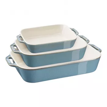 ZWILLING STAUB Ceramics fuente de horno rectangular de cerámica