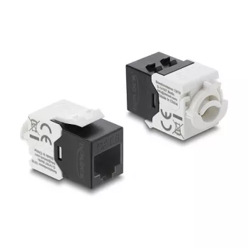 Delock 90794 Módulo Keystone RJ45 a LSA Cat.6 UTP, con clip de bloqueo, sin bridas