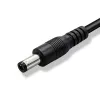 Cargador QOLTEC 36V–42V 4A para e-bike, conector macho DC 5,5×2,1 mm