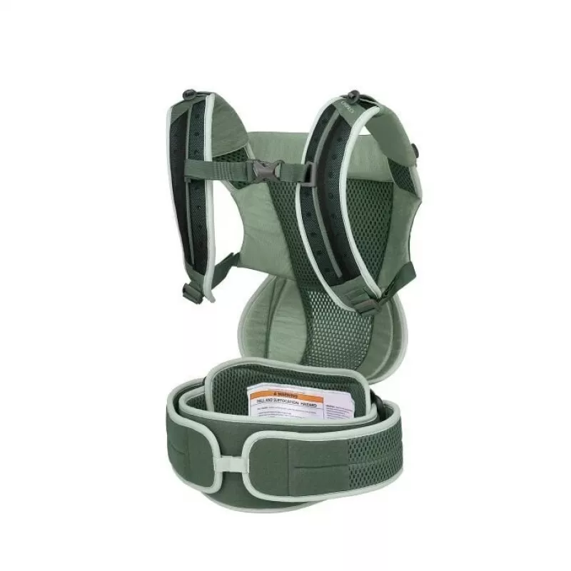Mochila portabebés Osprey Poco Soft (modelo 10006178/818/O/S) en Verde — mochila portabebés con estructura para excursiones con niños pequeños