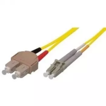 Tecline exertis Connect - Cable de conexión - SC monomodo (M) a LC monomodo (M) - 10 m - fibra óptica - 9/125 micrómetros - amarillo (39989610)
