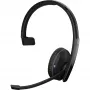 EPOS 1000896 auriculares over-ear Bluetooth mono negros con cancelación de ruido