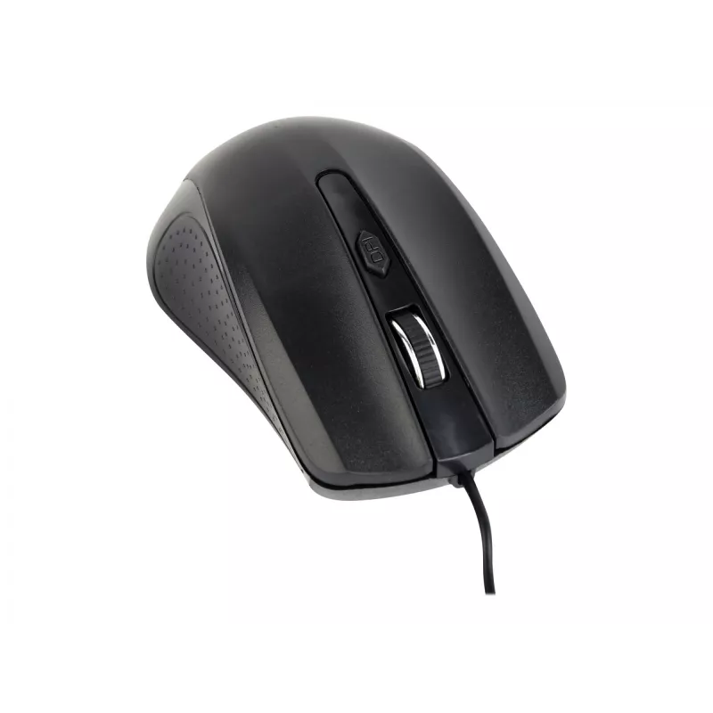 Gembird MUS-4B-01 Ratón ambidiestro USB Type-A óptico 1200 DPI