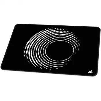 Sharkoon SKILLER SGP35 D3 Alfombrilla de ratón gaming, tamaño L, negro/blanco