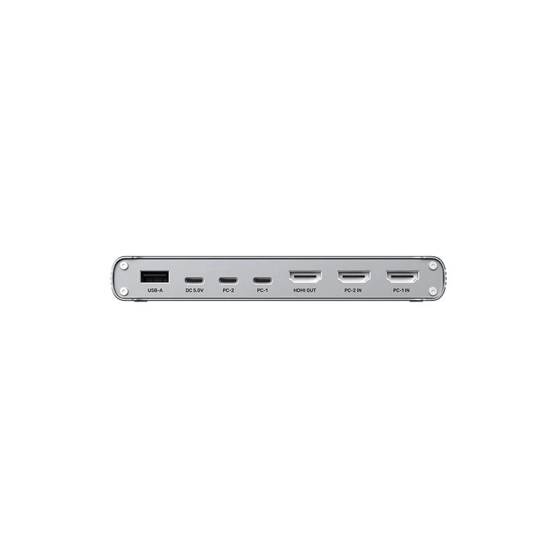 Conmutador KVM Unitek USB-C 10GBPS con HDMI
