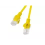 PATCHCORD Cat.5E UTP 2M Amarillo FLUKE PASSED LANBERG 10-PACK