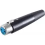 Conector XLR ShiverPeaks BS55025 carcasa negra – conector de audio de micrófono/línea de 3 polos