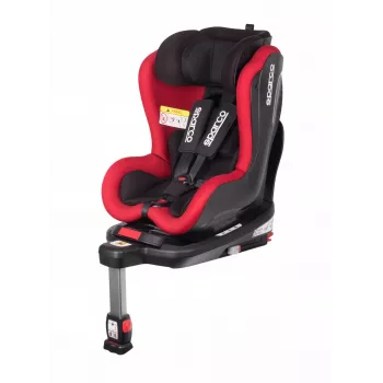 Silla de coche para niños Sparco SK500I, negro y rojo, SK500IRD, hasta 18 kg