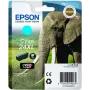 Epson Elephant pack individual cian 24XL tinta Claria Photo HD, cian, 1 ud.