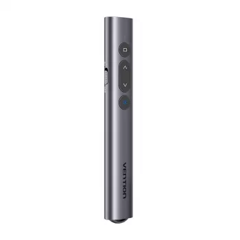 Puntero láser inalámbrico Vention KQIH0 – láser rojo, alcance máximo 50 m, interfaz USB, carcasa de PVC ligera