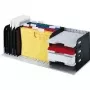 styro 282-03407.98 - 1 cajón(es) - poliestireno - negro - gris - 723 mm - 304 mm - 248 mm