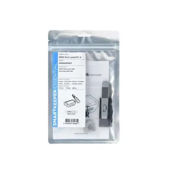 Bloqueador de puerto HDMI Smartkeeper HMD04PKGY Gris protege contra accesos no autorizados
