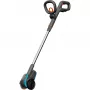 Gardena 14820-55 EasyWeed 1800/18V P4A solo cepillo de juntas inalámbrico quitamalezas, sin batería ni cargador, gris/turquesa