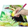 Staedtler Design Journey 371 BK4-3 juego de rotuladores de pincel con pigmento, Forest Colors, 4 piezas