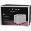 Tostadora eléctrica, blanca, 220-240V, 50-60Hz, 920-1080W, 2 ranuras, 3 modos, 7 niveles de tostado