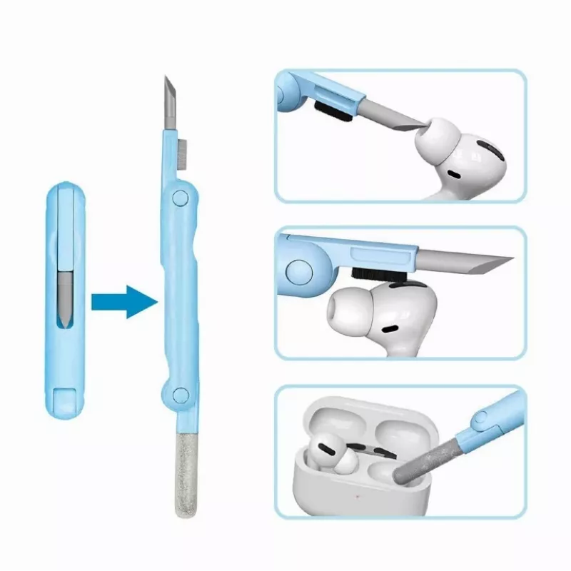 Gembird Kit de limpieza universal portátil 7 en 1 - blanco
