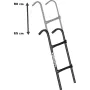 Escalera para trampolín (negro (mate)/negro)