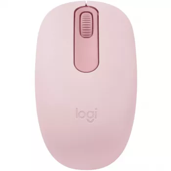 Logitech M196 - ratón - para diestros y zurdos - óptico - 3 botones - inalámbrico - Bluetooth - rosé (910-007461)