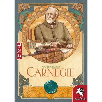 Pegasus Spiele Carnegie juego de mesa de economía