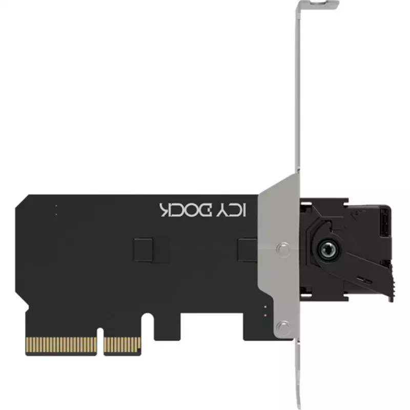 ICY DOCK MB305M4P-B Bandeja extraíble M.2 NVMe SSD a tarjeta adaptadora PCIe 4.0 x4