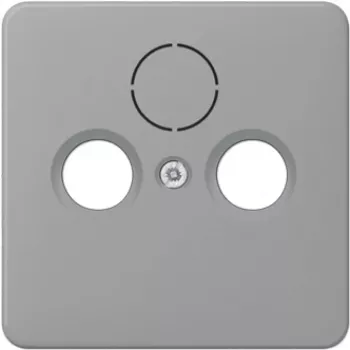 Jung Placa embellecedora gr para toma de antena CD 561 SAT gr (CD561SATGR)