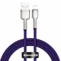 Cable USB-A a Lightning Baseus 1 m — cable de datos USB, lila