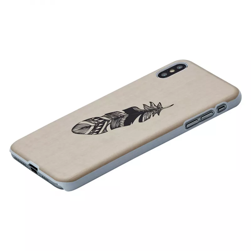 Funda para smartphone man and wood para iPhone XS Max – Indian White