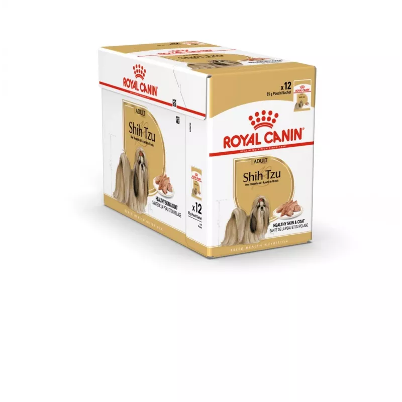 ROYAL CANIN Shih Tzu Adult Alimento húmedo para perros Paté 12x85 g
