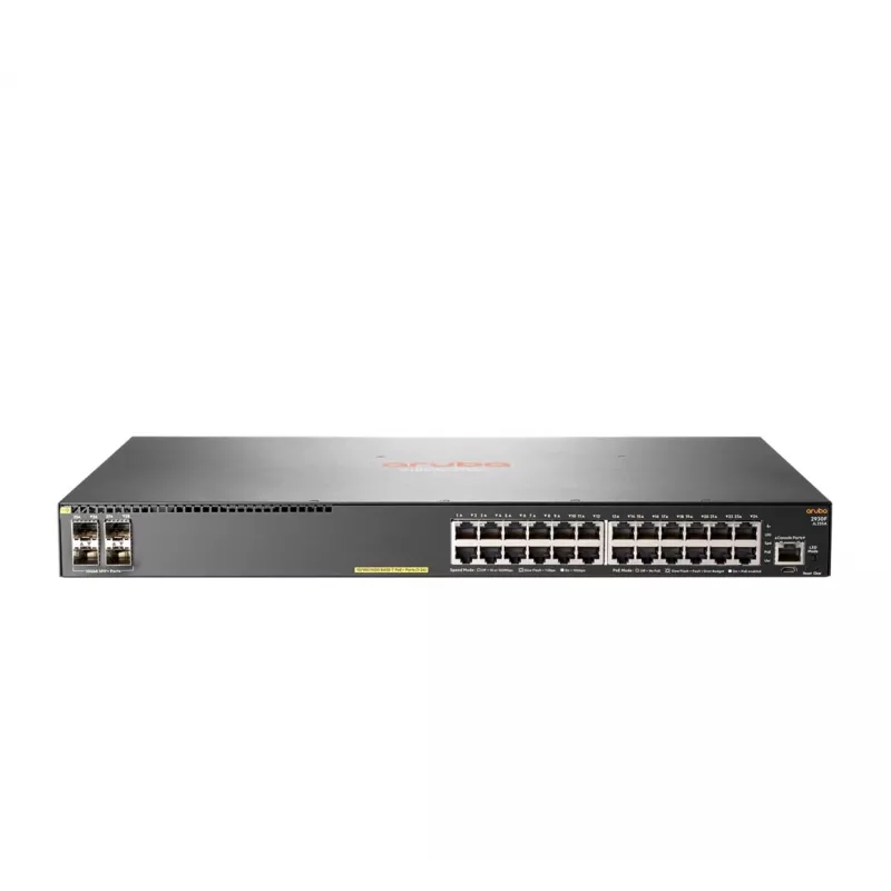 Switch HPE Aruba Networking 2930F 24G PoE+ 4SFP+