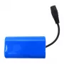 Batería Flytec V900 12000mAh — powerbank externa recargable, capacidad 12000 mAh