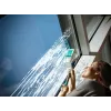 Limpiacristales con aspirador Leifheit Window Vacuum Glass Cleaner Dry&Clean con mango y cepillo 51003