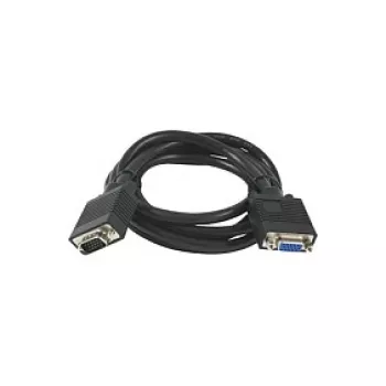 Synergy 21 S215298 - VGA (D-Sub) - VGA (D-Sub) - conector macho - conector hembra - oro - negro (S215298)