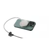 Estación de carga inalámbrica native union Snapstand Qi2 Sandstone, alimentación USB para interiores, cable de 1,5 m, Gris claro