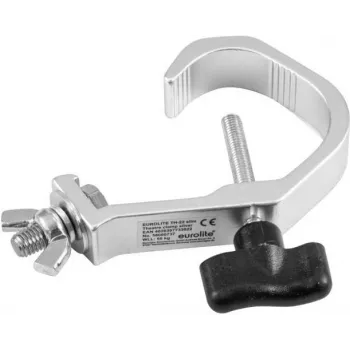 Gancho de teatro EUROLITE TH-22 delgado plata — gancho de teatro delgado para fijar cortinas y telones de escenario