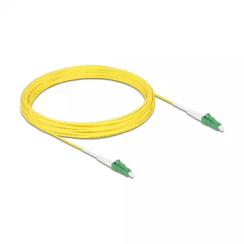 Cable de fibra óptica InfiniBand DeLOCK 10 m LC LC/APC amarillo